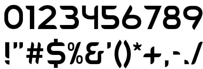 Blue Font OTHER CHARS