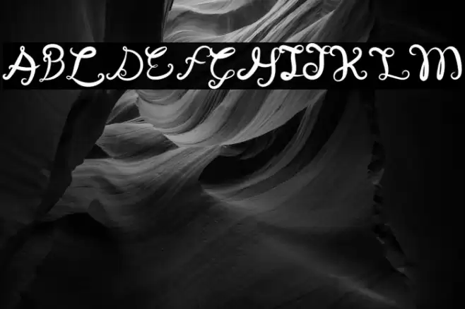 BlueBerry Jam Font examples