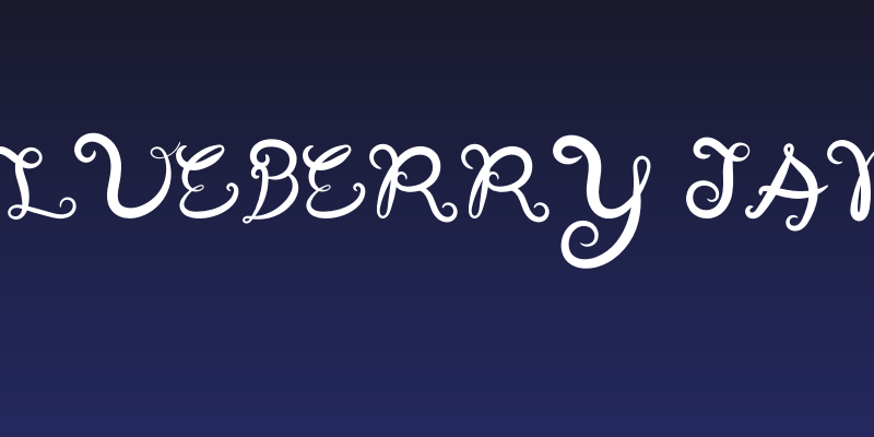 BlueBerry Jam Social Header