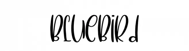 BlueBird  Fuentes Gratis Descargar