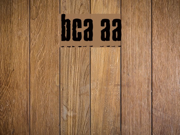 BlueCake Autospaced Font examples