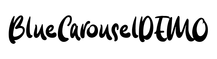 BlueCarouselDEMO  Fuentes Gratis Descargar