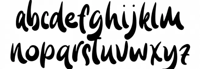 BlueCarouselDEMO Font Litere mici