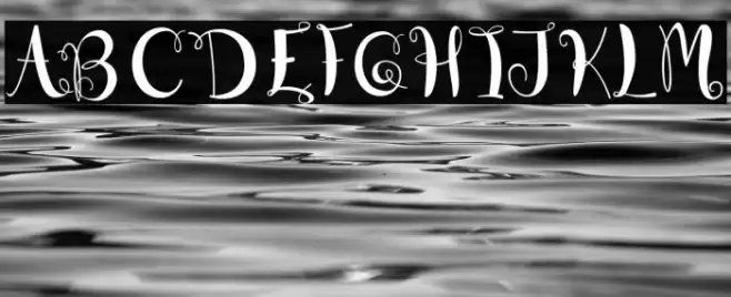 BlueEyes Font examples