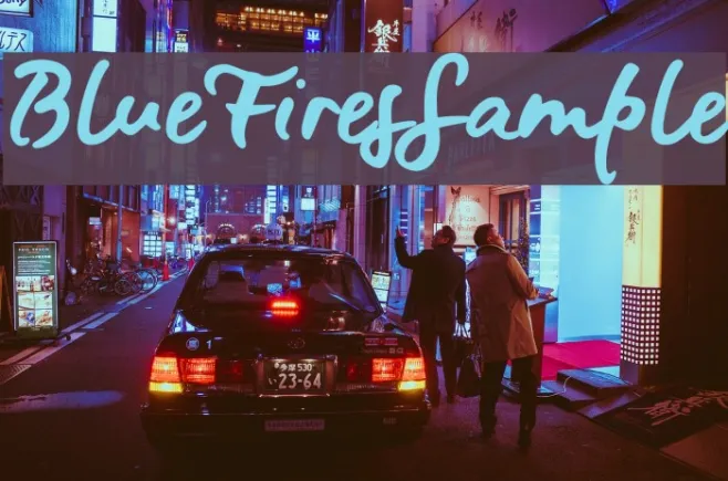 BlueFiresSample Example 3