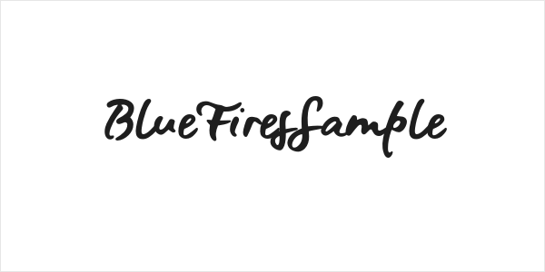 BlueFiresSample Logo