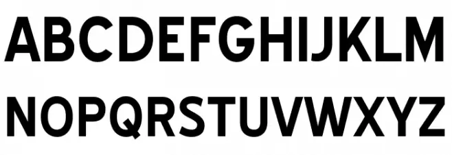 BlueHighway-Bold フォント 大文字