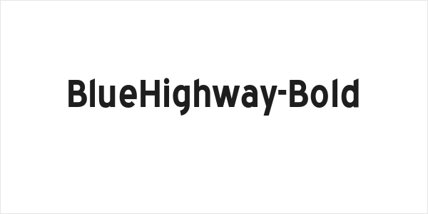 BlueHighway-Bold Logo