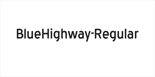 BlueHighway-Regular Logo