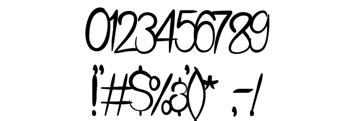 BlueIsland Font OTHER CHARS