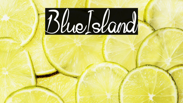 BlueIsland Example 1
