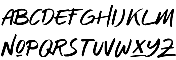 BlueJones-DEMO Font LOWERCASE