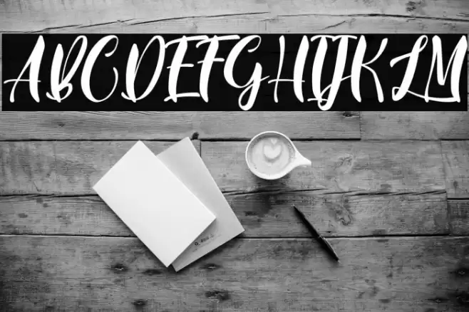 BlueLotusPersonalUse Font examples