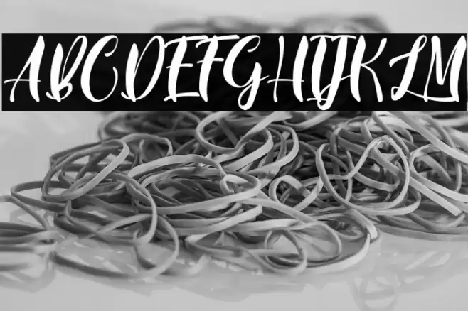 BlueLotusPersonalUse Font examples