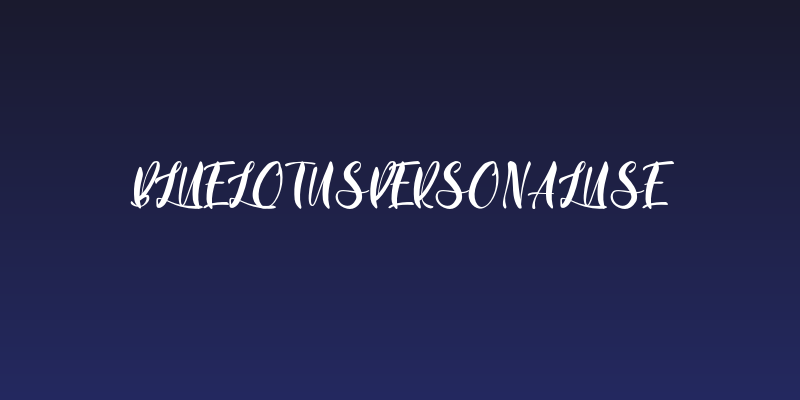 BlueLotusPersonalUse Social Header