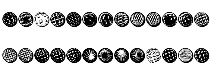 BlueMoonsInverse Font LOWERCASE