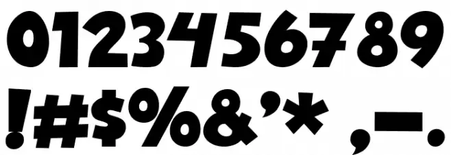 BlueNight Regular Caratteri ALTRI CARATTERI