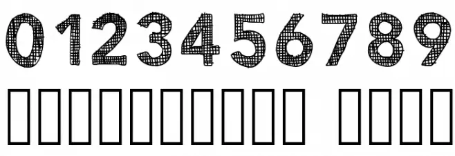 BlueNoon Font OTHER CHARS