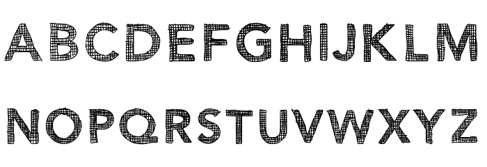 BlueNoon Font LOWERCASE