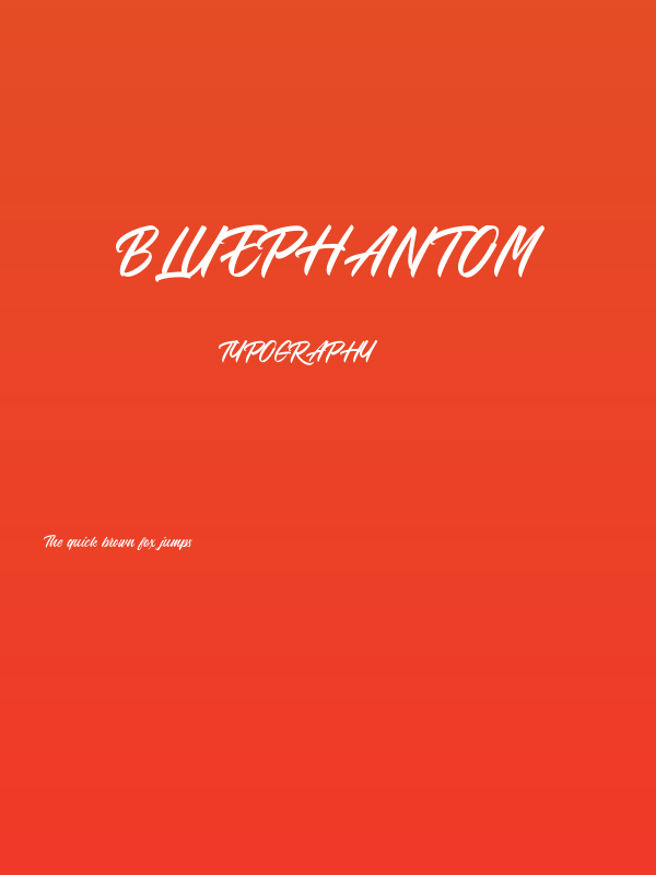 BluePhantom Poster