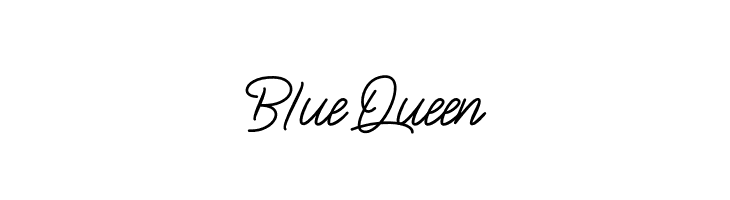 BlueQueen  नि: शुल्क फ़ॉन्ट्स डाउनलोड
