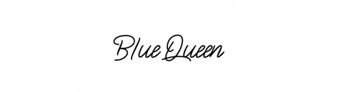 BlueQueen  Fuentes Gratis Descargar