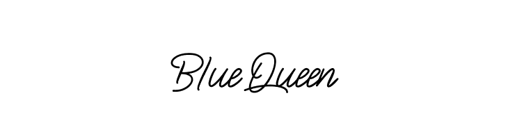 BlueQueen  font caratteri gratis