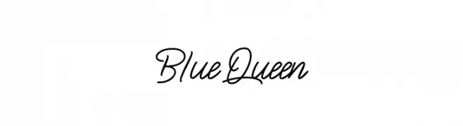 BlueQueen  Fuentes Gratis Descargar