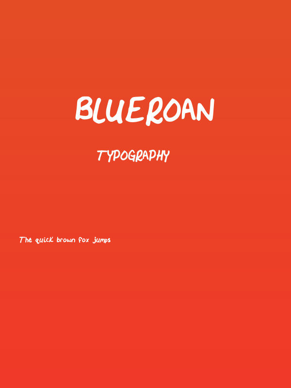 BlueRoan Poster