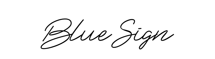 BlueSign  フリーフォントのダウンロード