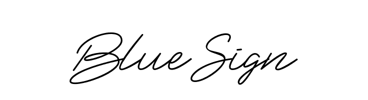 BlueSign  Скачать бесплатные шрифты