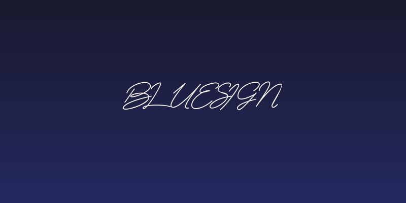 BlueSign Social Header