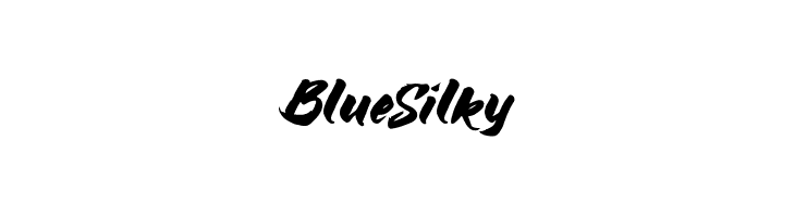 BlueSilky  免费字体下载