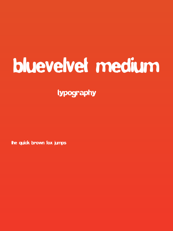 BlueVelvet Medium Poster