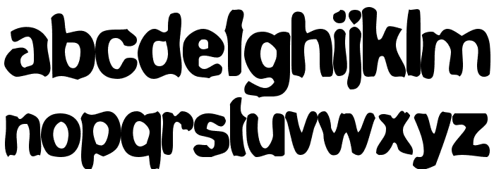 BlueVelvet Medium Schriftart Kleinbuchstaben
