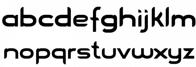 Blue Font Litere mici