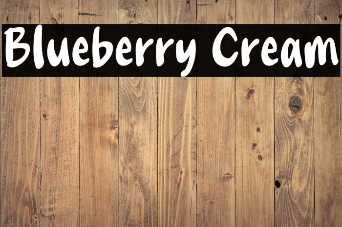 Blueberry Cream Example 1