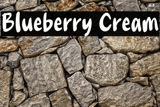 Blueberry Cream Example 2
