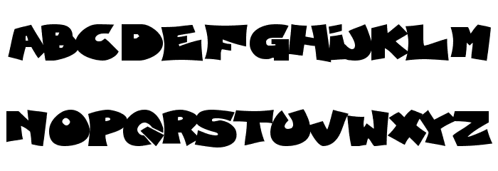 Blueberry Foxhound Font LOWERCASE