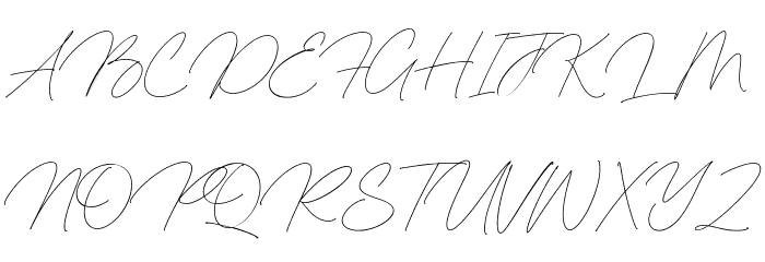 Blueberry & Jasmine Font UPPERCASE