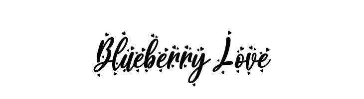 Blueberry Love  Descarca Fonturi Gratis