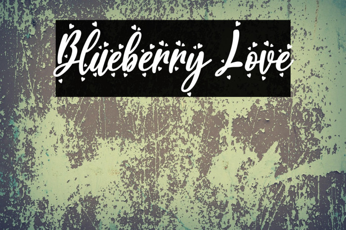 Blueberry Love Example 2