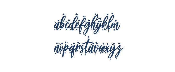 Blueberry Love Lowercase