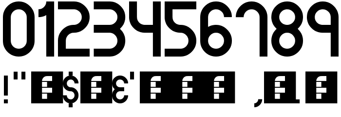 Blueberry Pie Regular Font OTHER CHARS