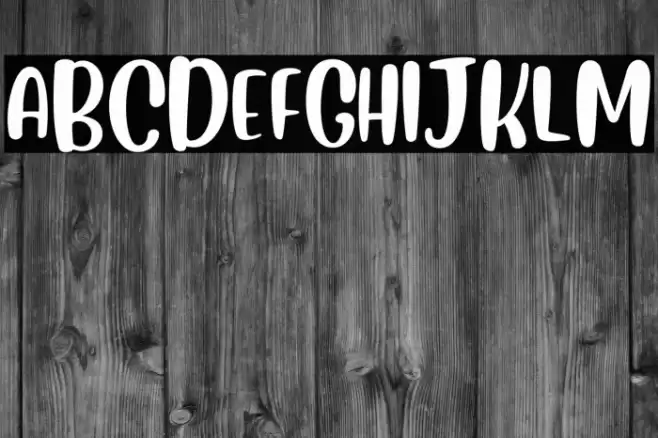 Blueberry Regular Font examples