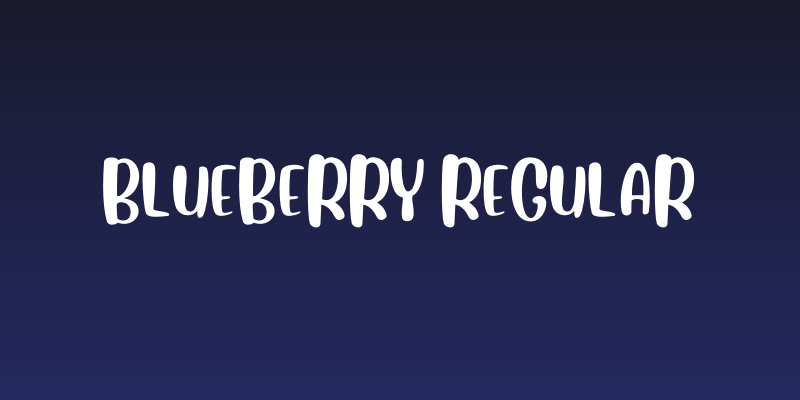 Blueberry Regular Social Header