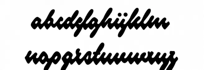 Blueberry Script PERSONAL USE फ़ॉन्ट लोअरकेस