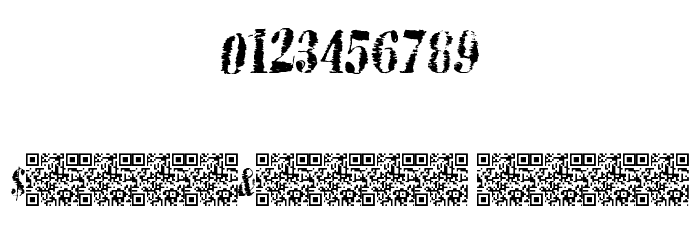 BlueberryWaffle Font OTHER CHARS