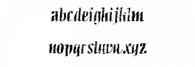 BlueberryWaffle फ़ॉन्ट लोअरकेस