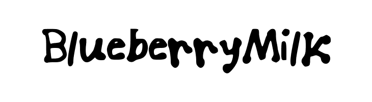 Blueberry_Milk  Descarca Fonturi Gratis